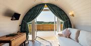 view from living area out to surrounding countryside