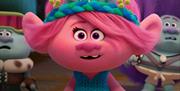 screenshot from the movie trolls with one of the main characters