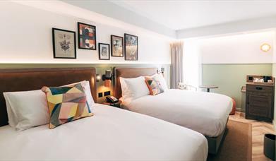 interior of a room at the The Marcus Hotel