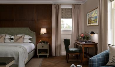 interior of courtyard suite at Dunluce Lodge