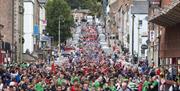 The Annual Foyle Cup Parade making its way to the city centre in 2022.