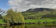 Binevenagh Mountain with the River Roe in the foreground