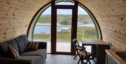 View from within Cranagh Ri Pod Two