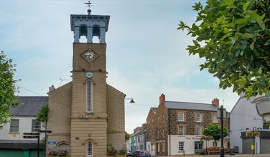 Clock Tower in Ballymoney 