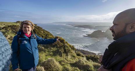 Join Eimear on a unique walking experience along the Giants Causeway Cliff Path tour