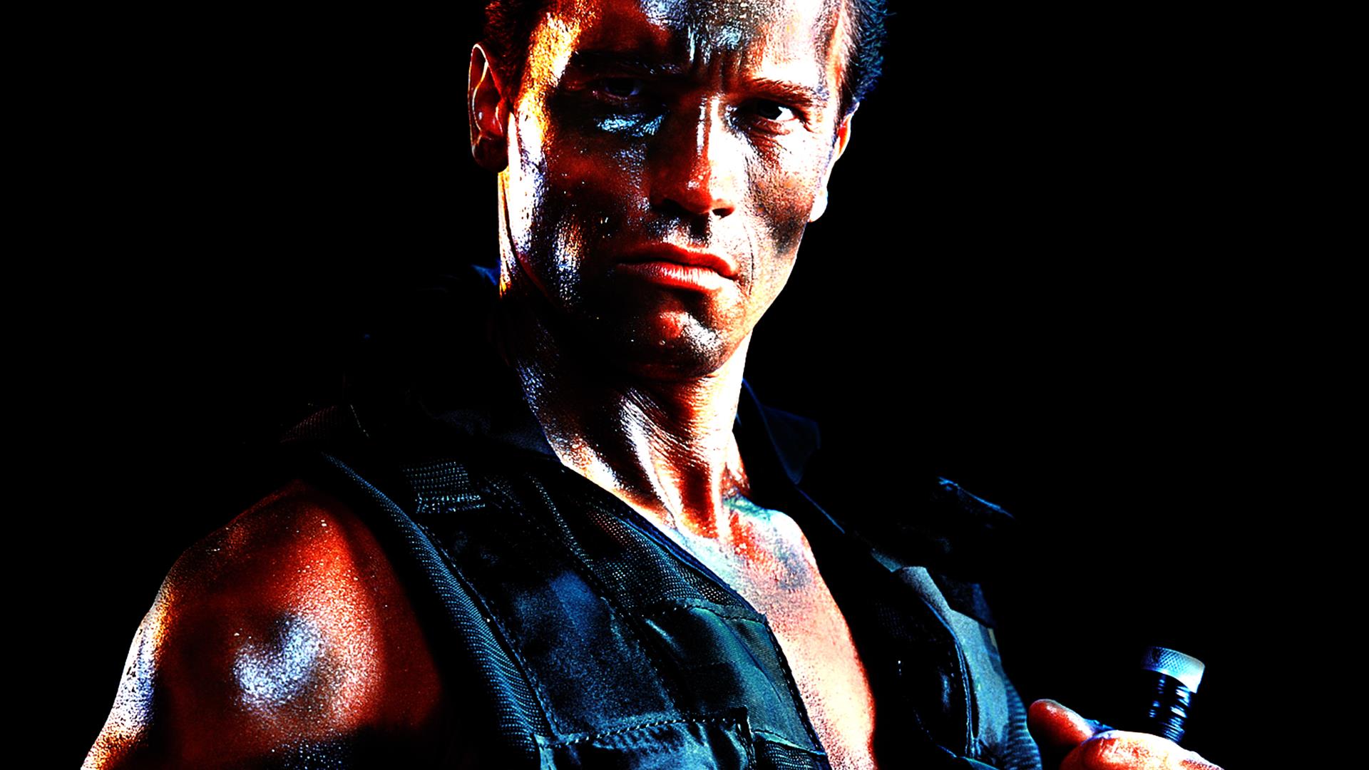 poster art for Commando movie poster art for Commando movie