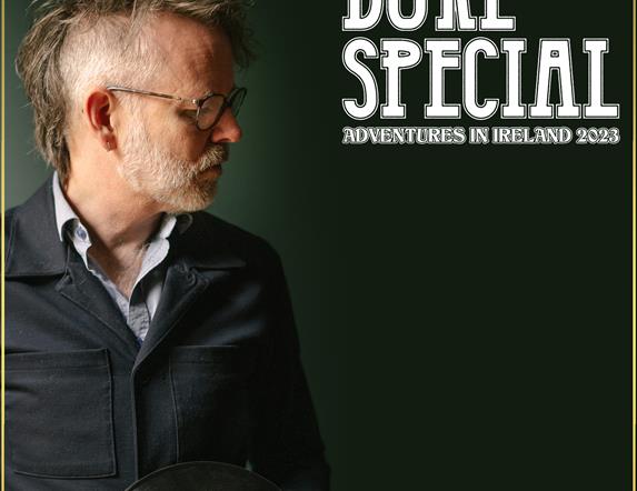 Picture of Duke Special Musician with the words Duke Special in the top corner