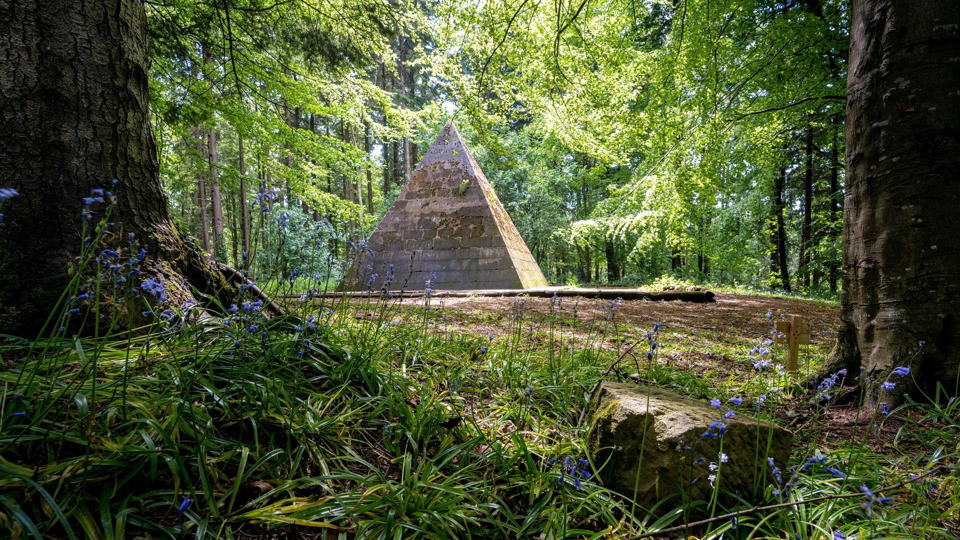 pyramid in garvagh forest