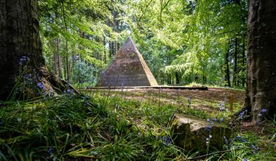 pyramid in garvagh forest