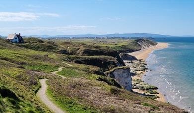 section of International Appalachian Trail above Whiterocks Beach