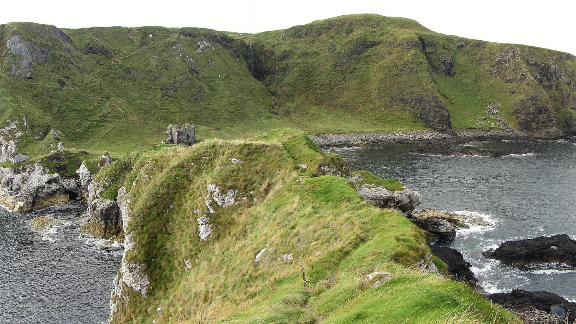 Kinbane Castle. The copyright on this image is owned by Gareth James Edit this at Structured Data on Commons and is licensed for reuse under the Creat