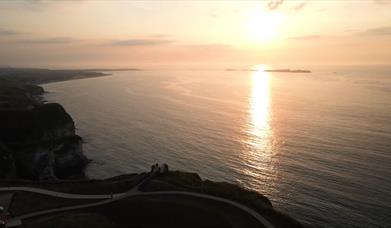 sunset from Magheracross viewpoint