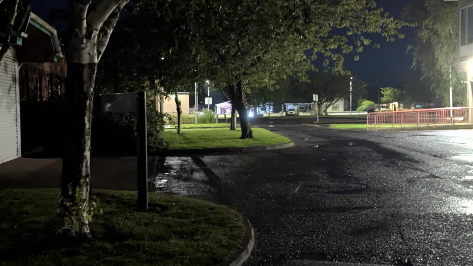 Night time in Limavady Night time in Limavady