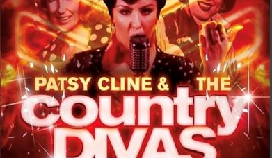 Three images of singer Pasty Cline at different stages of her career