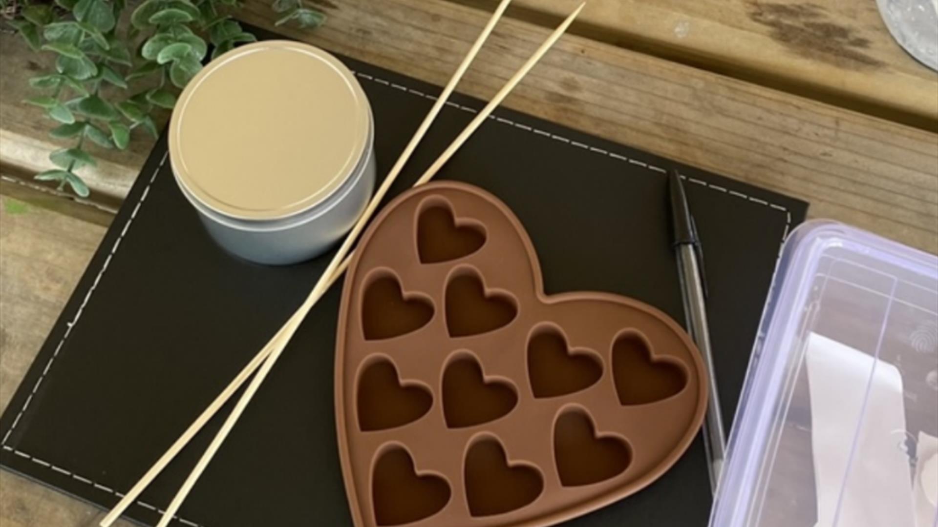 candle making kit shaped like a heart candle making kit shaped like a heart