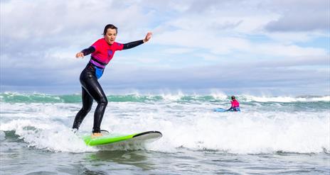 Learn to surf in Northern Ireland