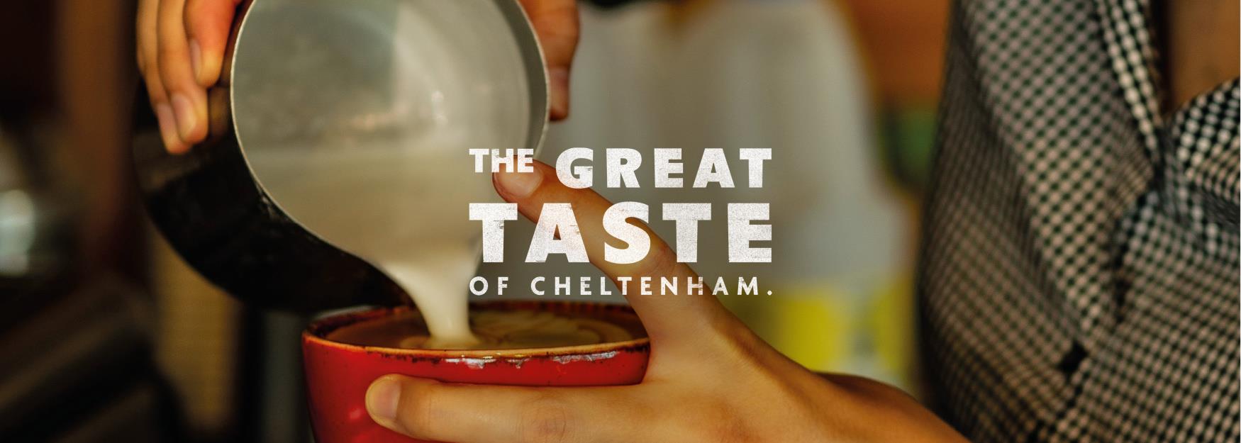 The Great Taste of Cheltenham campaign branding