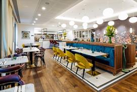 No.1 Restaurant Cheltenham interior