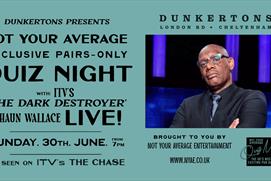 Not Your Average Quiz Night with ITV's 'The Dark Destroyer' Shaun Wallace live
