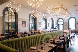 The dining area at Brasserie Blanc Cheltenham