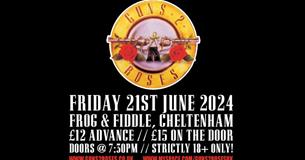 Guns 2 Roses (Gun's N' Roses Tribute) - Plus Support poster