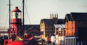 SULA lightship in Gloucester Docks