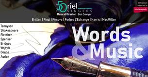 An image showing a pot of spilled ink over some writing with a fountain pen in the foreground. Musical Director: Ben Sawyer, 2025 season supported by