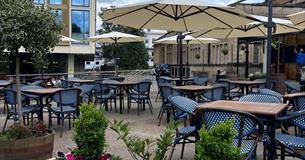 Images of the new garden bar in Imperial Gardens.