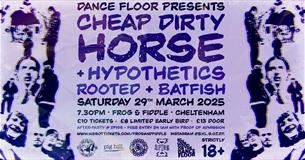 CHEAP DIRTY HORSE poster