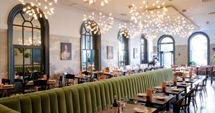 The dining area at Brasserie Blanc Cheltenham