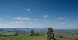 Viewpoint along the Cotswold Way