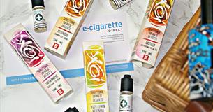 Selection of e-cigarette vaping liquid