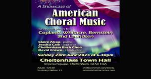 A Showcase of American Choral Music poster