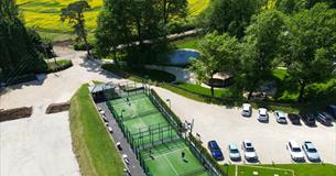 Padel Shift Courts aerial view