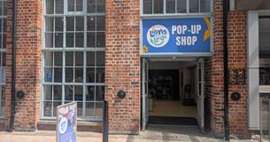Lions at Large pop up shop front