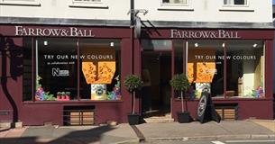 Exterior of Farrow & Ball