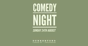 Dunkertons Comedy Night poster