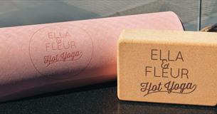 Ella & Fleur yoga mat on the terrace of The Nook on Five
