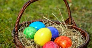 Easter egg basket