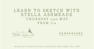 Learn to Sketch with Stella Ashmeade - Thursday 23rd May 2024