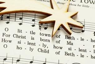 Christmas carol music sheet