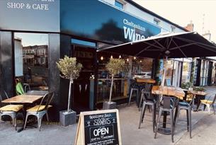 Exterior of Sixways WIne Bar