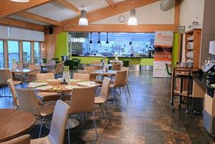 Bistro seating area at Star Bistro