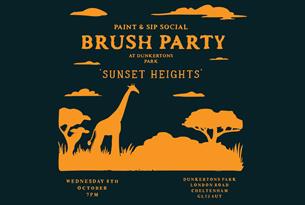 Brush Party Paint & Sip Sunset Heights - Wednesday 8th October