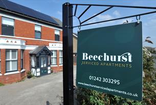 Beechurst outside sign