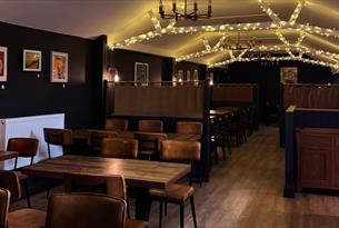 The Merryfellow dining area