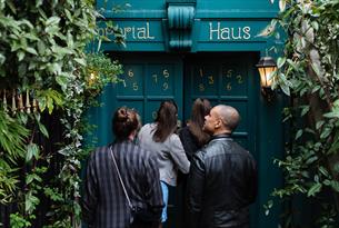 A group of friends at Imperial Haus Cheltenham