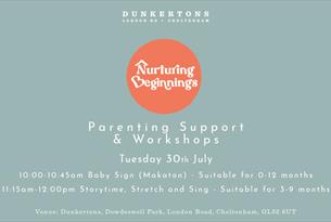 Nurturing Beginnings: Parenting Support & Workshops poster