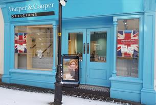 Exterior of Harper and Cooper Opticians