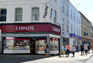 Exterior of F. Hinds